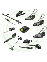 Tondeuse sans fil 37 cm 2×20 V avec bac et mulching
