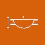 Scie à onglet coulissante multi-matériaux 210 mm 1500 W biseau 0–45° onglet 50–50°