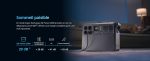 Station électrique portable 2048 Wh 3000 W avec recharge 45 min