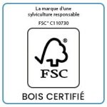 Abri de jardin en bois 6 m² avec plancher et bardeaux noirs