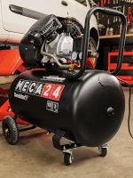 Compresseur à air bicylindre 100 L 2200 W 8 bars