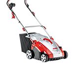 Scarificateur électrique 1300 W largeur 38 cm bac 55 L profondeur réglable 5 niveaux