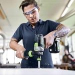 Scie à onglets radiale 230 V 1200 W lame 216 mm projecteur LED équerre d’angle