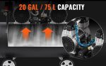 Compresseur d’air 75 L 2,65 kW 125 PSI 14,6 CFM