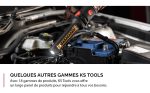 Composition d’outils 6 tiroirs 428 pièces pour servante d’atelier