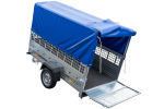 Remorque bâchée d’occasion basculante UNITRAILER Garden Trailer 230 Kipp 2304 x 1256 mm PTAC 750 kg