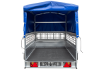 Remorque bâchée d’occasion basculante UNITRAILER Garden Trailer 230 Kipp 2304 x 1256 mm PTAC 750 kg