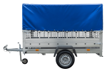 Remorque bâchée d’occasion basculante UNITRAILER Garden Trailer 230 Kipp 2304 x 1256 mm PTAC 750 kg