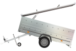 UNITRAILER Garden Trailer 264 KIPP 264×125 cm basculante avec ridelles BIS et couvercle aluminium