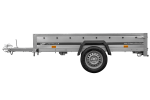 Remorque basculante 1 essieu UNITRAILER Garden Trailer 230 Kipp 230×125 cm 750 kg
