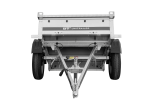 Remorque simple essieu UNITRAILER Garden Trailer 150 KIPP 150×106 capot aluminium