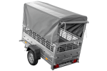 Remorque tôle basculante UNITRAILER Garden Trailer 200 Kipp 2006 x 1063 mm PTAC 750 kg