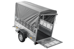 Remorque tôle basculante UNITRAILER Garden Trailer 200 Kipp 2006 x 1063 mm PTAC 750 kg