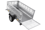 Remorque basculante UNITRAILER Garden Trailer 200 KIPP 200,6×106,3 cm PTAC 750 kg