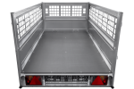 Remorque basculante UNITRAILER Garden Trailer 200 KIPP 200,6×106,3 cm PTAC 750 kg