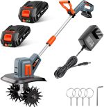 Motoculteur électrique sur batterie métal noir