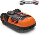 Robot tondeuse connecté 1000 m² WiFi Bluetooth 18 cm