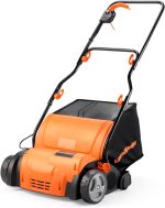 Scarificateur électrique 1350 W 33 cm 2 en 1 avec sac de collecte 40 L