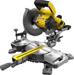 Scie à onglet radiale sans fil 18V 190 mm 3800 tr/min batterie 4Ah chargeur 2h