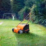 Scarificateur électrique 1350 W 33 cm 2 en 1 avec sac de collecte 40 L