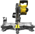 Scie à onglet radiale sans fil 18V 190 mm 3800 tr/min batterie 4Ah chargeur 2h