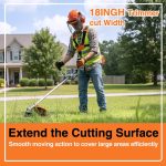 Débroussailleuse thermique 3 en 1 PROYAMA PBC427 42,7 cc gaz 48,3 cm