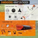 Débroussailleuse thermique 3 en 1 PROYAMA PBC427 42,7 cc gaz 48,3 cm