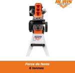 Fendeur de bûches électrique 6 tonnes 52 cm 2200 W 230 V