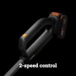 Souffleur de feuilles sans fil 20 V avec batterie et chargeur 410 CFM