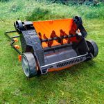 Scarificateur électrique 1350 W 33 cm 2 en 1 avec sac de collecte 40 L