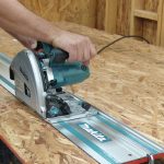 Scie plongeante filaire 1300 W Ø165 mm avec coffret