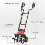 Motoculteur électrique filaire 35,6 cm 12 A