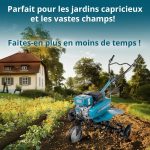 Motoculteur thermique Könner & Söhnen KS 7HP-950A 212 cm3 7 CV