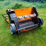 Scarificateur électrique 1350 W 33 cm 2 en 1 avec sac de collecte 40 L