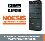 Robot tondeuse connecté 1000 m² WiFi Bluetooth 18 cm