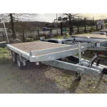 Remorque plateau LIDER 41622 PTAC 1000 à 1500 kg 306×170 cm freinée