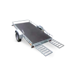Remorque plateau SOREL 8310 PTAC 500 kg 216×130 cm basculante non freinée