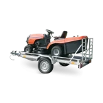 Remorque plateau SOREL 8310 PTAC 500 kg 216×130 cm basculante non freinée