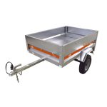 Remorque ECO 150 bagagère 150x105x40 MMA 499 kg