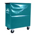 Malle de concours Midi Écurie Eco 108x100x60 cm acier laqué 2 selles 3 tiroirs