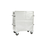 Malle de concours Midi Prestige époxy 127,5x100x60 cm acier laqué 2 selles