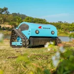Tondeuse télécommandée à chenilles KOHAM KH-LM2421 pour pente jusqu’à 45°